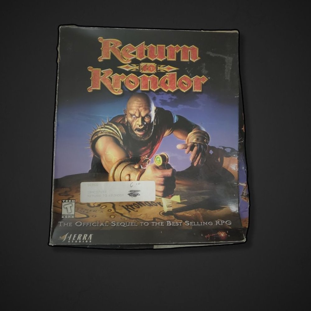 Return to Krondor Big Box PC Game Retro